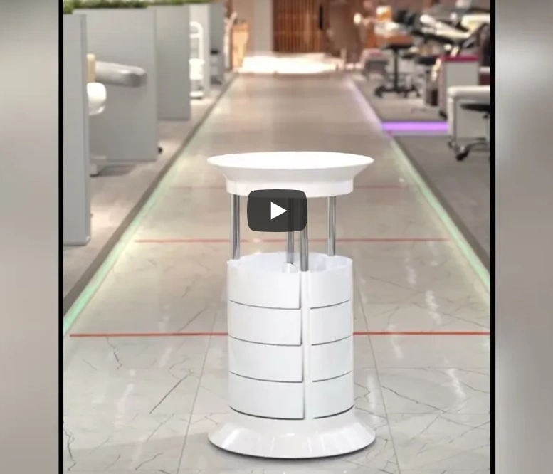 Парикмахерская тележка GiroCo Luisa, белый - 2