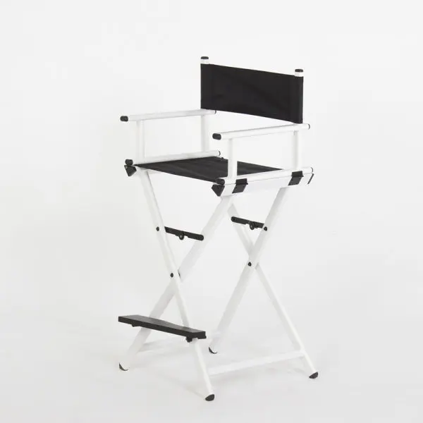 Кресло для визажиста VZ-02, белый каркас