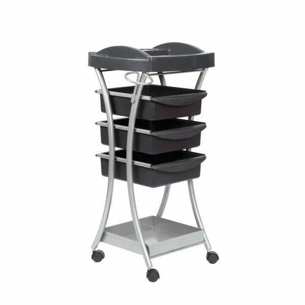 Распродажа Тележка парикмахерская М-08, черный